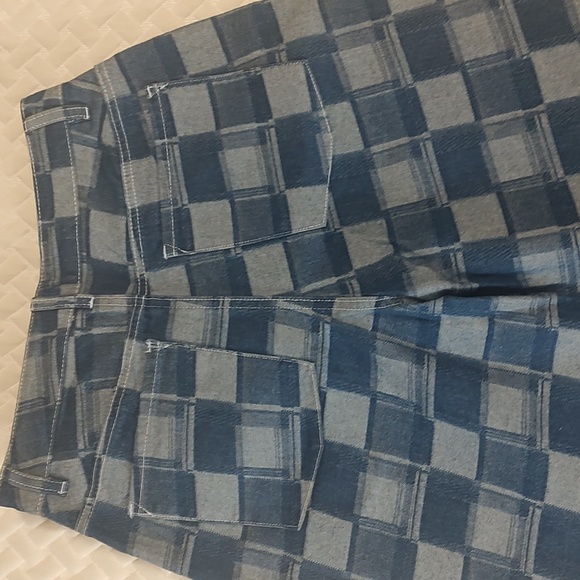 Woman's patchwork denim jeans CIDER - Picture 3 of 4